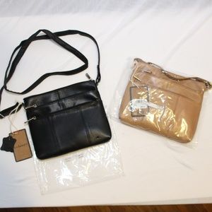 G.H. Bass Genuine Leather Cross Body Purses 2